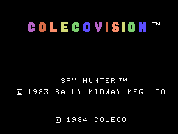 Spy Hunter screenshot 3 for Colecovision